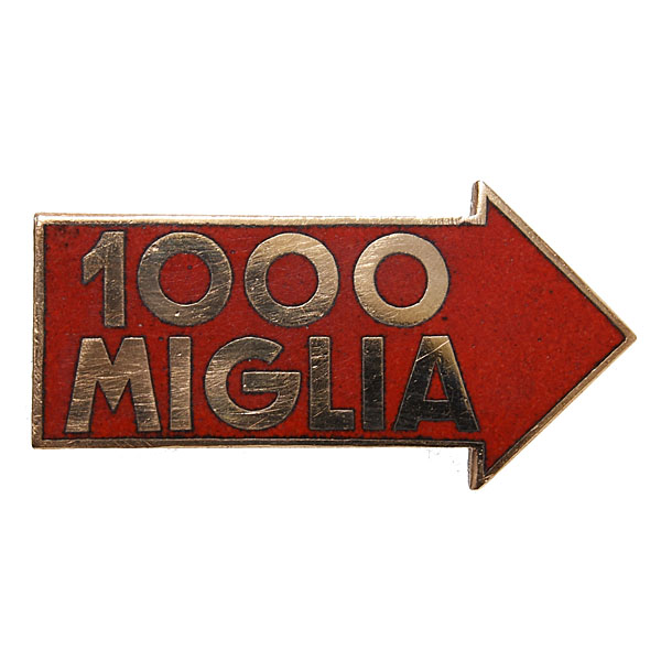 1000 MIGLIA Original Badge by LORIOLI MILANO