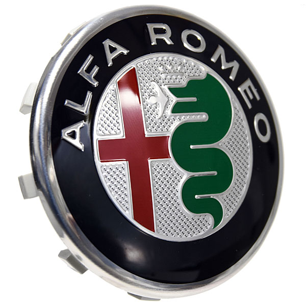 Alfa Romeo純正Newエンブレムホイールセンターキャップ(Alfa 159/Brera/Spider/Giulietta/GIULIA/Stelvio)