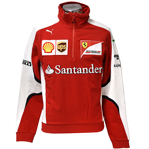 Scuderia Ferrari 2015 Half Zip Sweat Shirts for Pilot