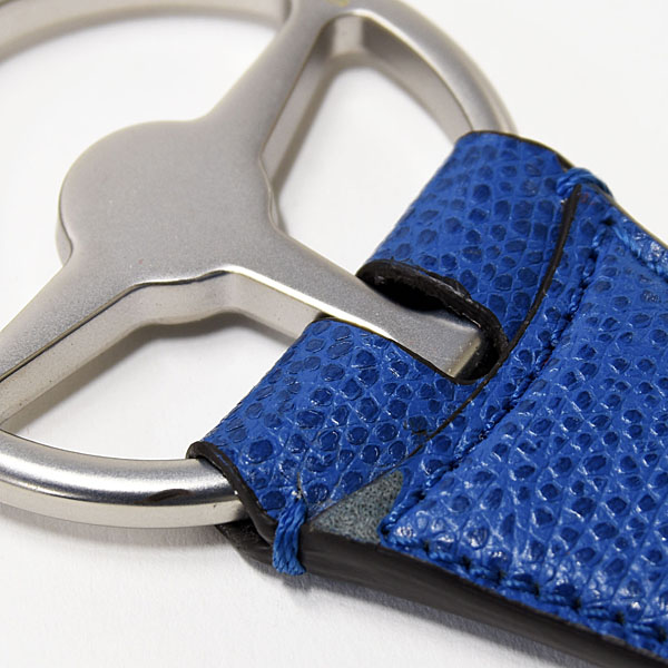 Ferrari Leather Keyring(Blue)