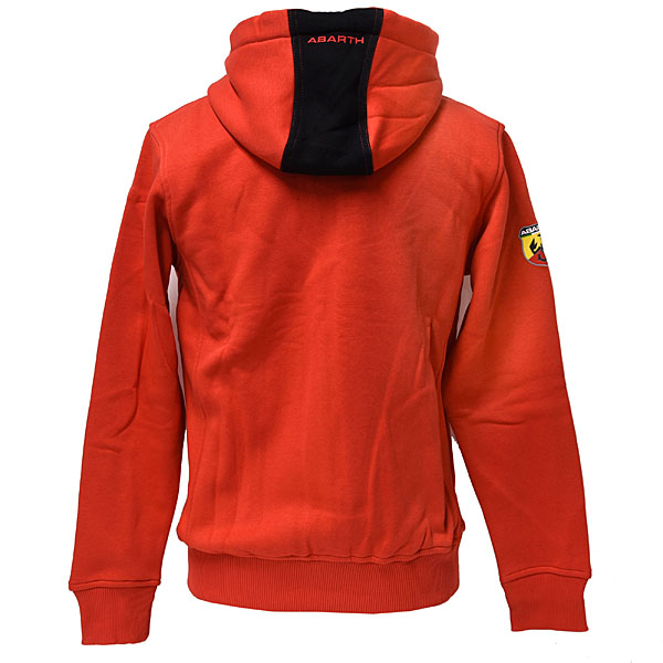 ABARTH Zip Up Hooded Felpa(Technical/Red)