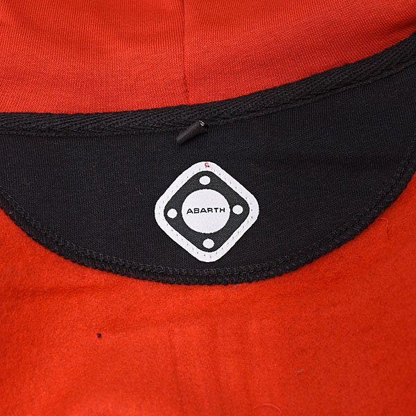 ABARTH Zip Up Hooded Felpa(Technical/Red)