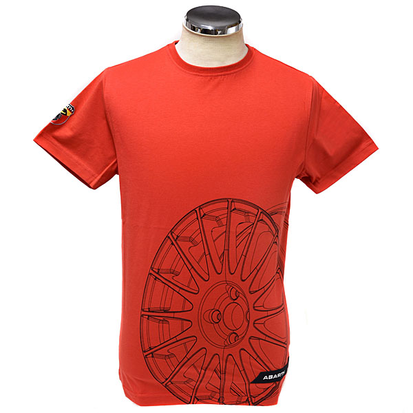 ABARTH T-Shirts(Technical/Wheel)Red