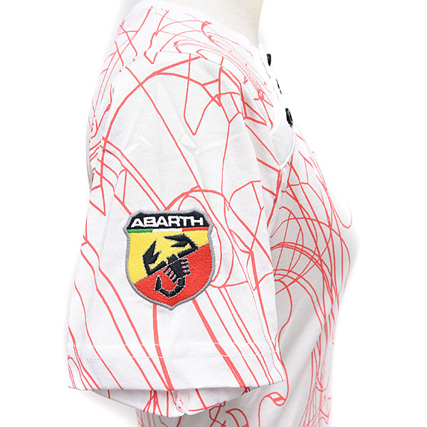 ABARTH T-Shirts(Technical/White)for women