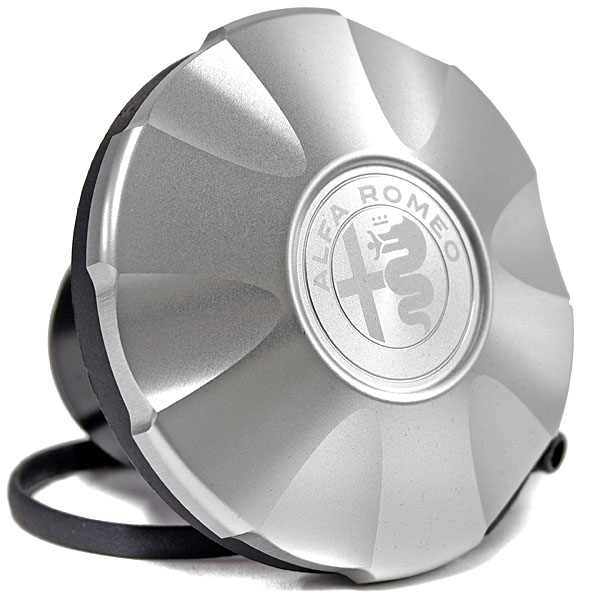 Alfa Romeo Aluminium Fuel Cap (NEW EMBLEM/TYPE A)<br><font size=-1 color=red>03/26到着</font>