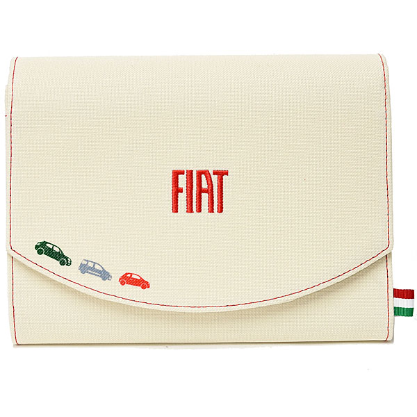 FIAT純正車検証ケース(オフホワイト) : イタリア自動車雑貨店