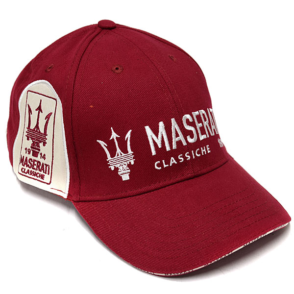 MASERATI Baseball Cap-Classiche/Bordeaux-