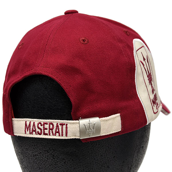 MASERATI Baseball Cap-Classiche/Bordeaux-