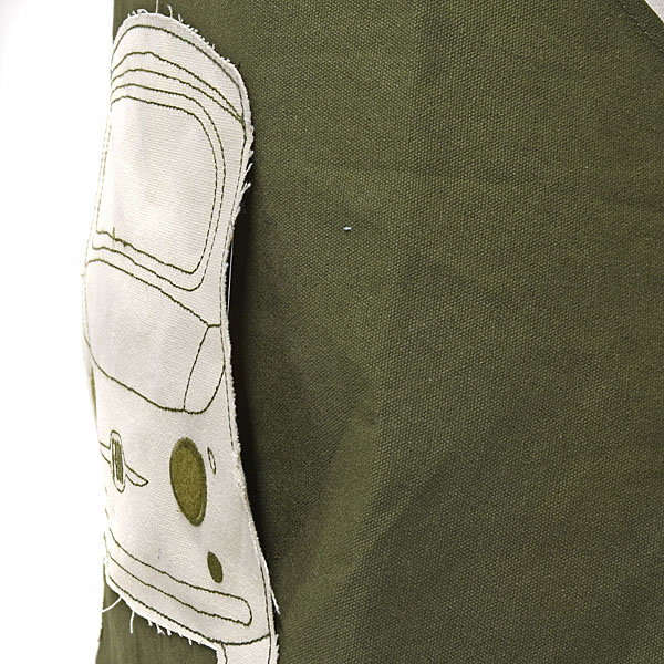 FIAT Nuova 500 Apron(Green)