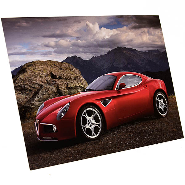 Alfa Romeo 8C Competizione Promotion Card-2006 Bologna Show-