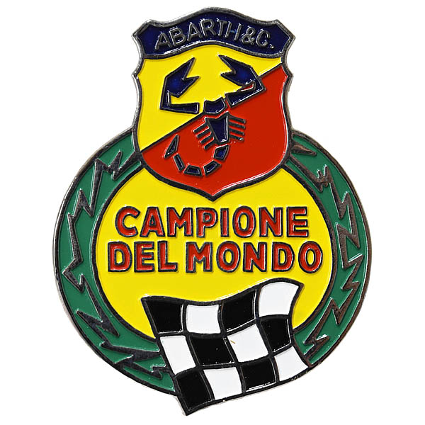 ABARTH CAMPIONE DEL MONDO Emblem(Paint Type)