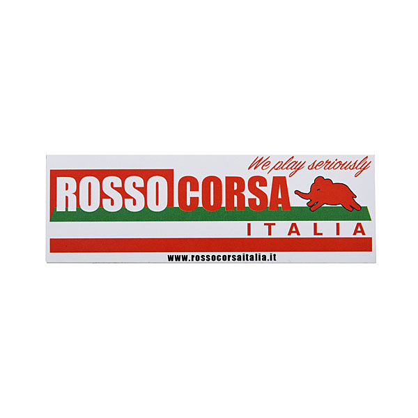 ROSSO CORSA ITALIAステッカー(104mm)