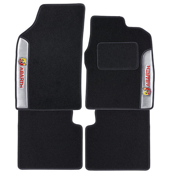 ABARTH 500 Floor Mats(for RHD/Silver Line)