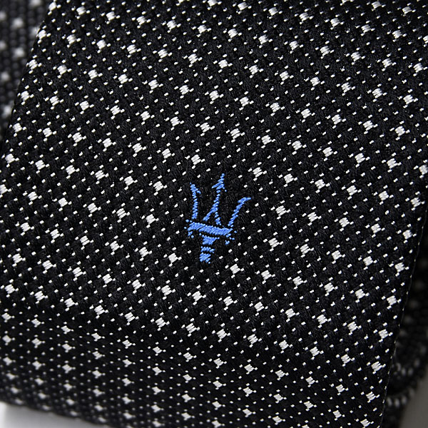 MASERATI Black Tie with Trident