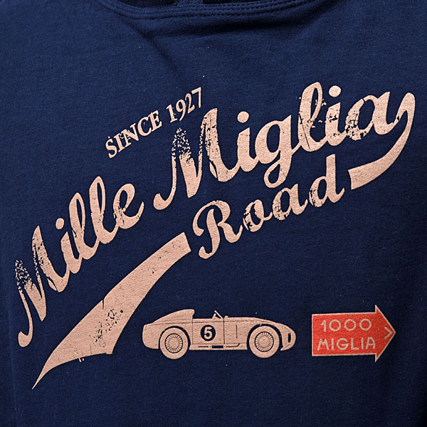 1000 MIGLIA Official; Hooded Felpa-VELVET-