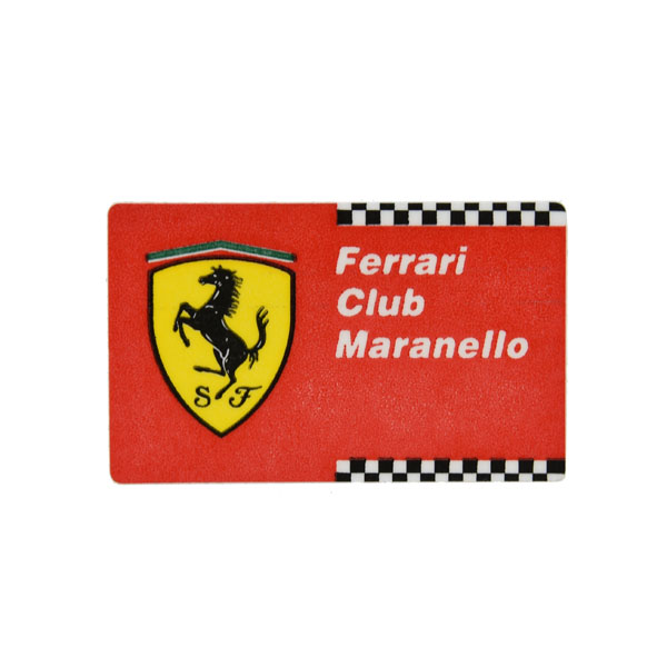 Ferrari Club Maranelloエンブレムステッカー(XS)