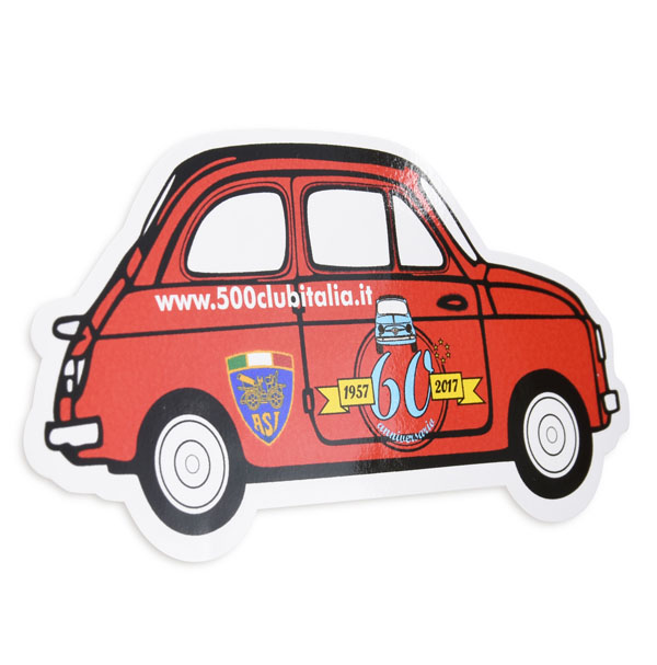 FIAT 500 60anni Memorial Sticker by FIAT 500 CLUB ITALIA