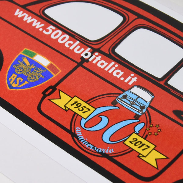 FIAT 500 60anni Memorial Sticker by FIAT 500 CLUB ITALIA