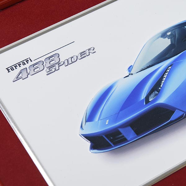 Ferrari Memorial Frame 2015 488 spider