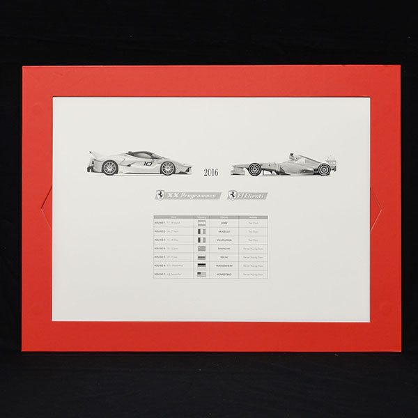 Ferrari XX Programmes & F1 Clienti Custmer lithograph