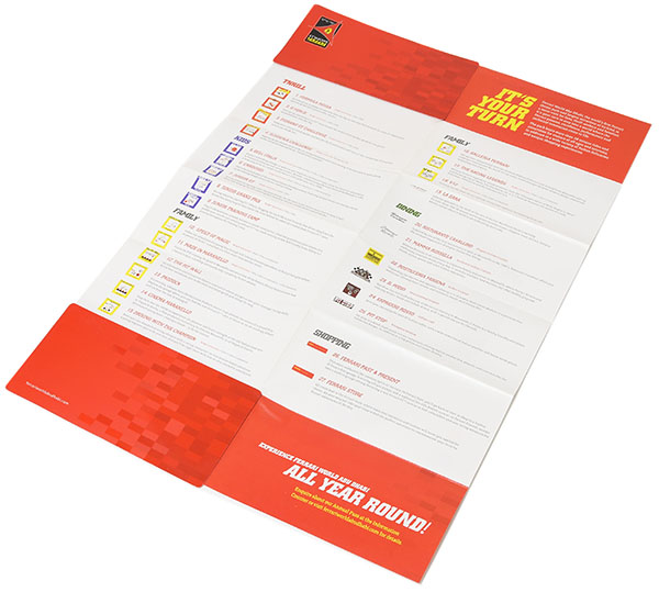 Ferrari World Abu Dhabi Leaflet