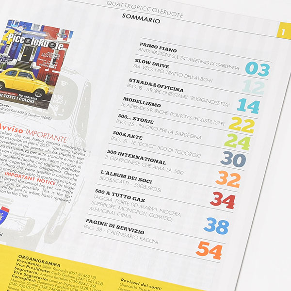 FIAT 500 CLUB ITALIA Magazine No.2 2017