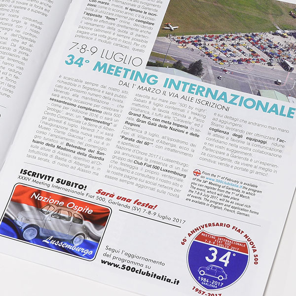 FIAT 500 CLUB ITALIA Magazine No.2 2017