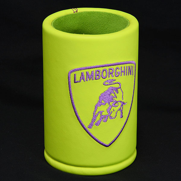 Lamborghini Leather Pen Stand(Green)