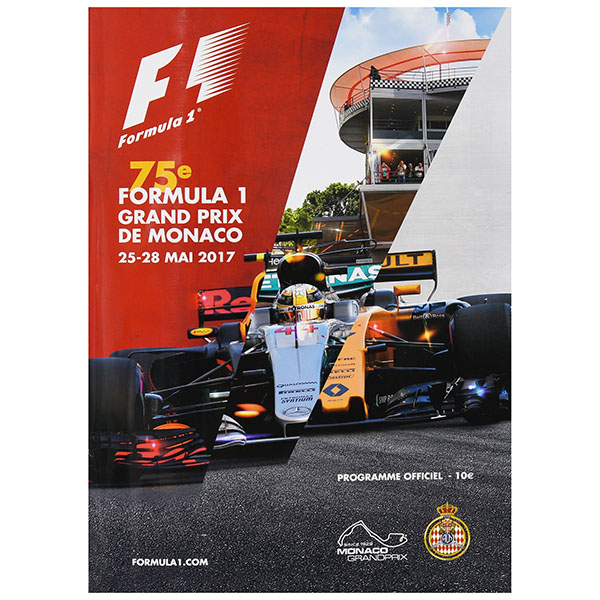 F1 Monaco GP 2017 Official Program