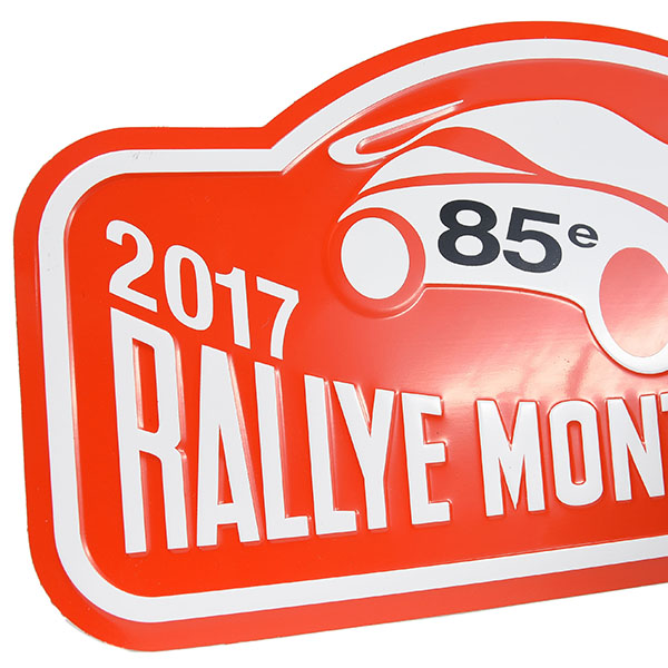Rally Monte Carlo 2017 Official Metal Plate(Large)