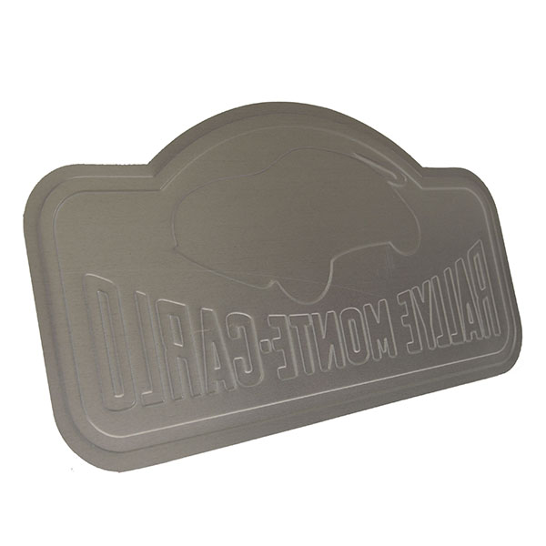 Rally Monte Carlo 2017 Official Metal Plate(Large)