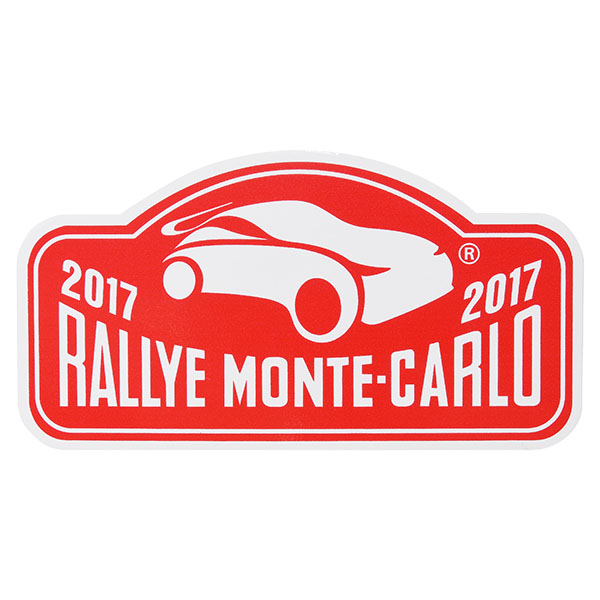 Rally Monte Carlo 2017 Official Sticker