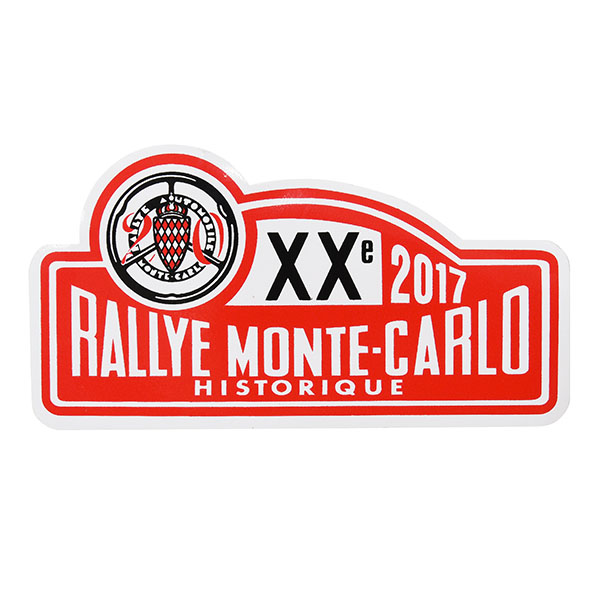 Rally Monte Carlo Historique 2017 Official Sticker