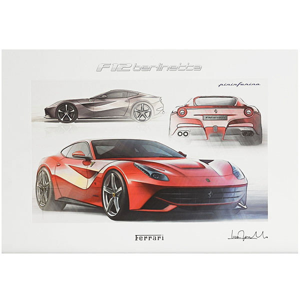 Ferrari F12 Poster