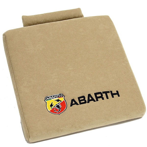 ABARTH Emblem & Logo Seat Cushion(Beige)