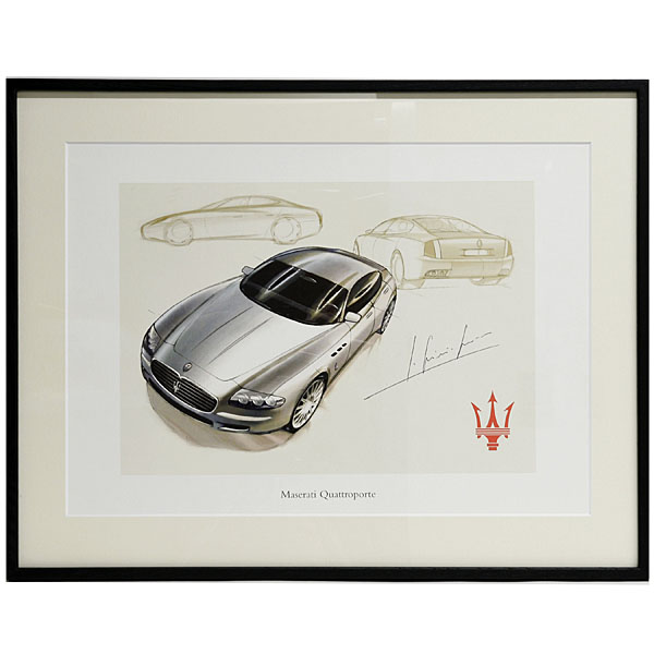 MASERATI Quattroporte Poster with Frame