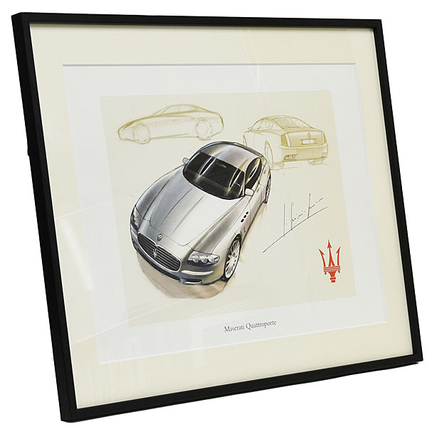 MASERATI Quattroporte Poster with Frame
