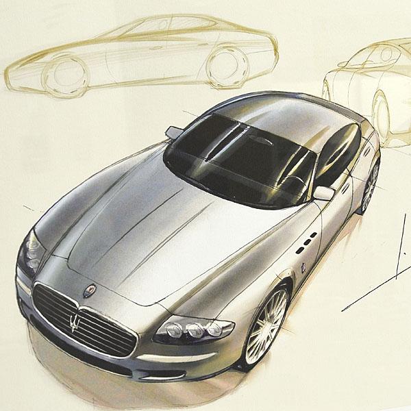 MASERATI Quattroporte Poster with Frame