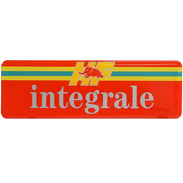 Lancia HF Integrale(Collezione) 3D Sticker