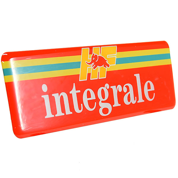 Lancia HF Integrale(Collezione) 3D Sticker