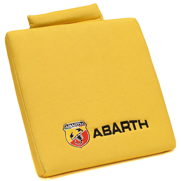 ABARTH Emblem & Logo Seat Cushion(Yellow)