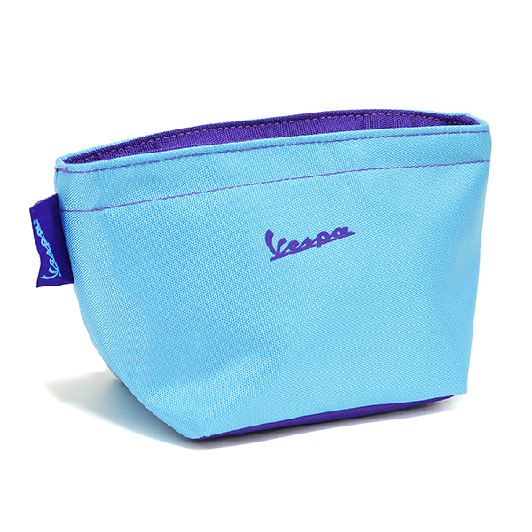 Vespa Official Nylon Pouch(Blue)