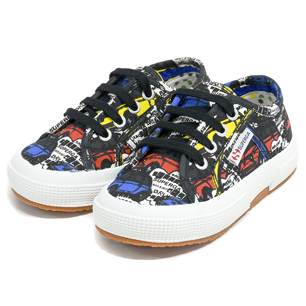 FIAT 500 Illustration Kids Shoes  by SUPERGA