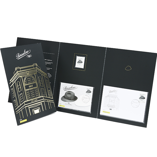 Borsalino 160anni Memorial Stamp Set