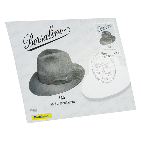 Borsalino 160anni Memorial Stamp Card