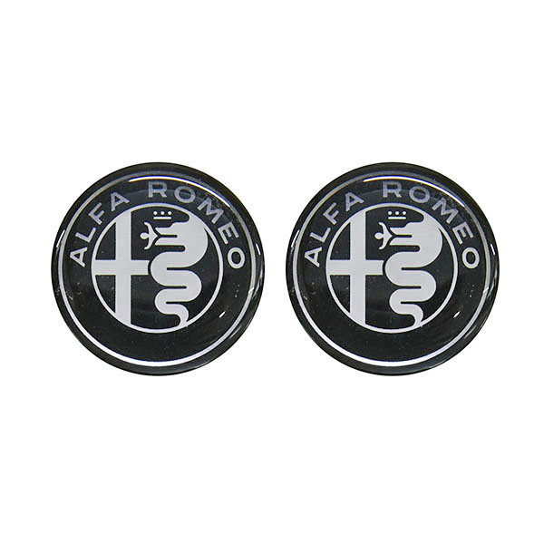 Alfa Romeo New Emblem 3D Sticker(19mm/2pcs.)