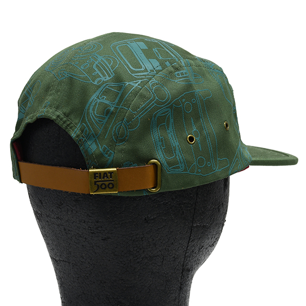 FIAT Nuova 500 Baseball Cap(Green)