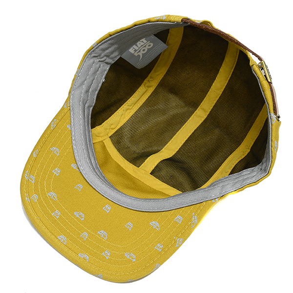 FIAT Nuova 500 Baseball Cap(Yellow)