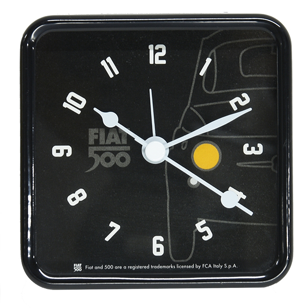 FIAT Nuova 500 Alarm Clock(Black)