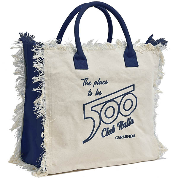 FIAT500 Club Italiaオフィシャルフリンジトートバッグ